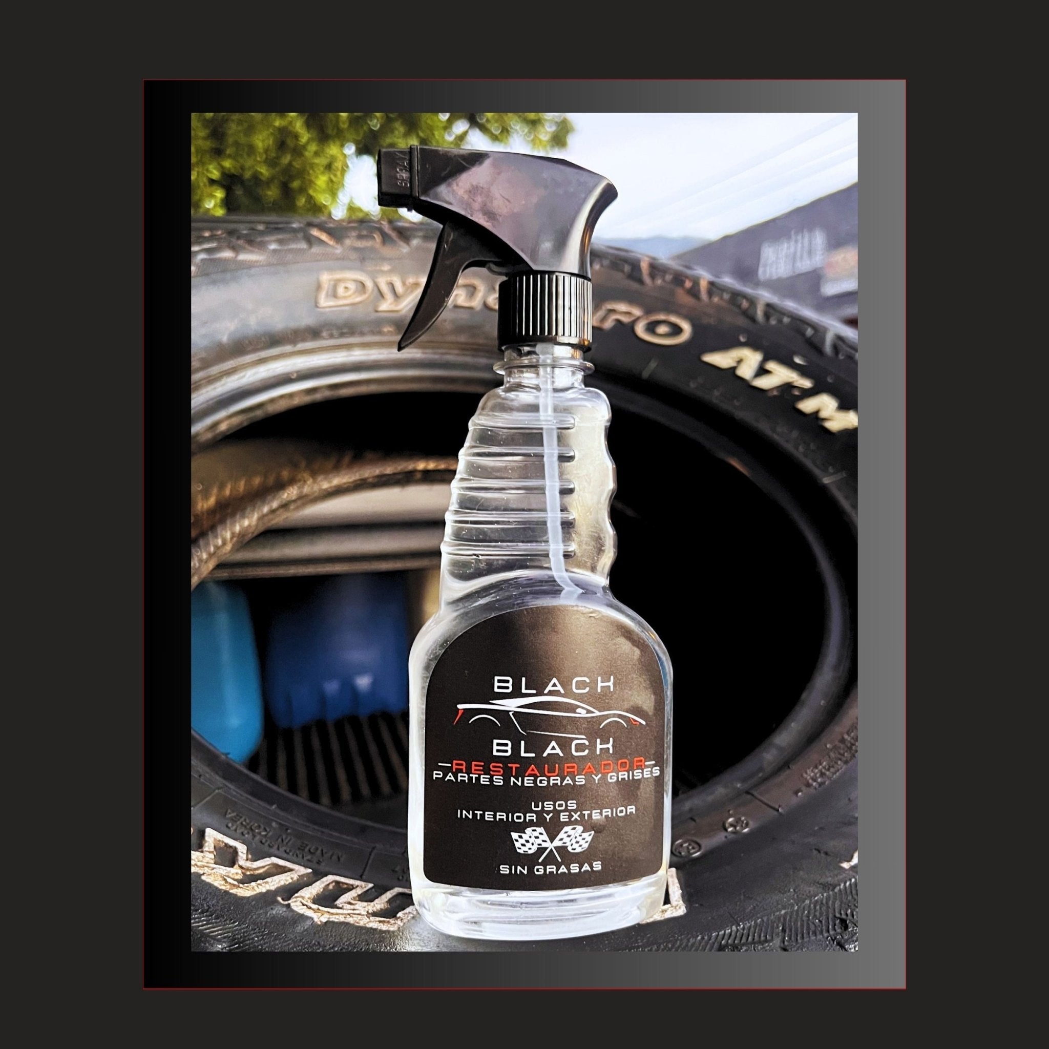 Restaurador de Partes Negras 500ml — Kit Profesional | Blach Blach Colombia