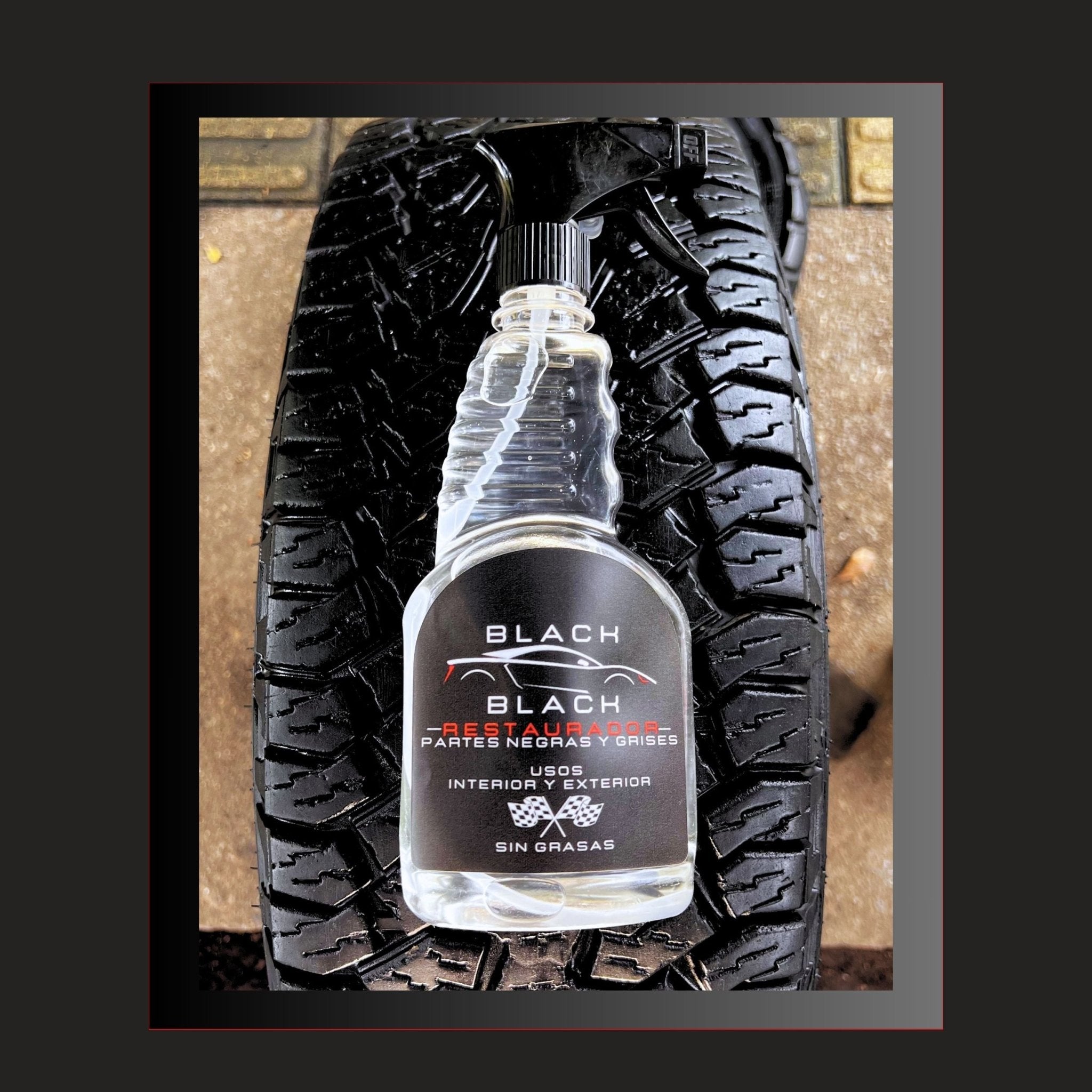 Restaurador de Partes Negras 500ml — Kit Profesional | Blach Blach Colombia
