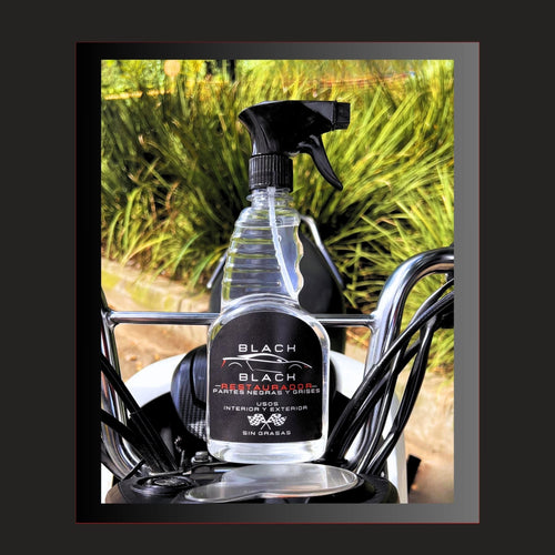 Restaurador de Partes Negras 500ml — Kit Profesional | Blach Blach Colombia